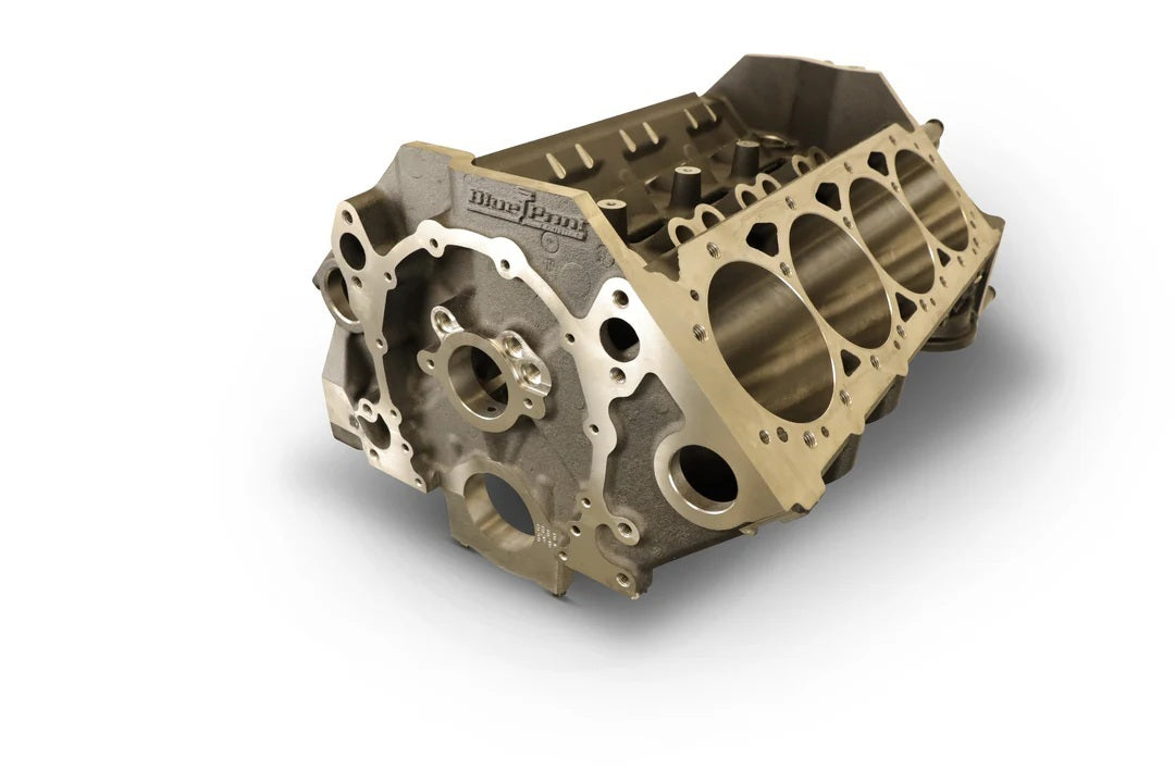 Blueprint Engines SBC Engine Block 2PC 9.025 Deck 4.125 Bore