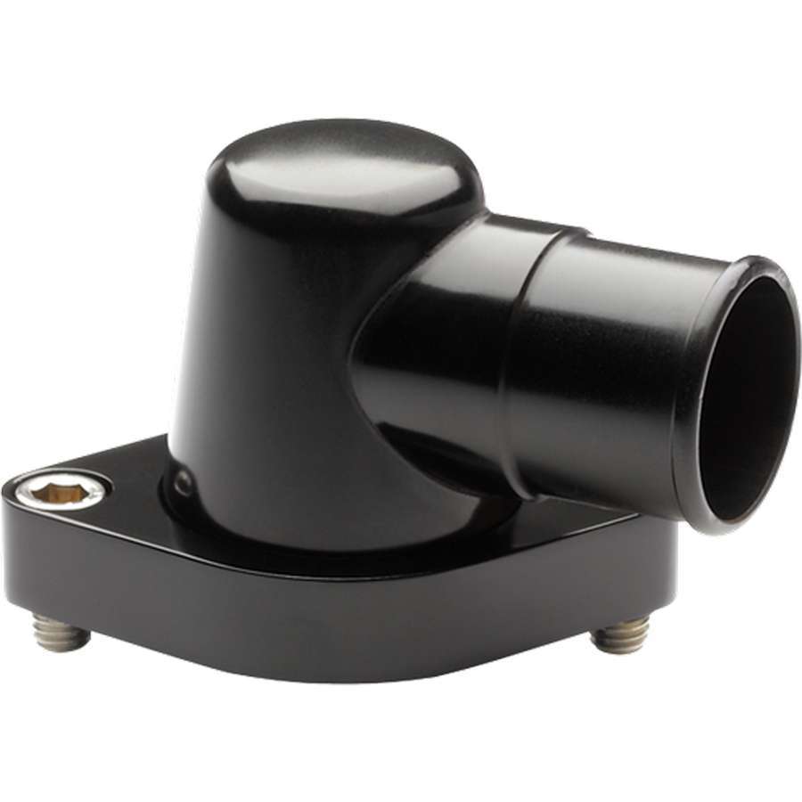 Billet Specialties Black Chevy 0 Degree Water Neck