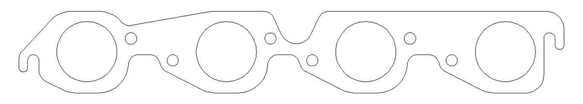 Cometic MLS Exhaust Gasket Set BBC w/2.000 Round Port