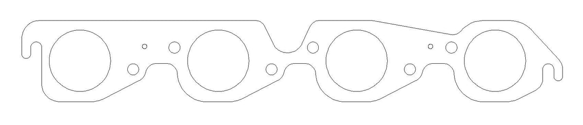 Cometic BBC MLS Exhaust Gasket Set 2.130 Round Port