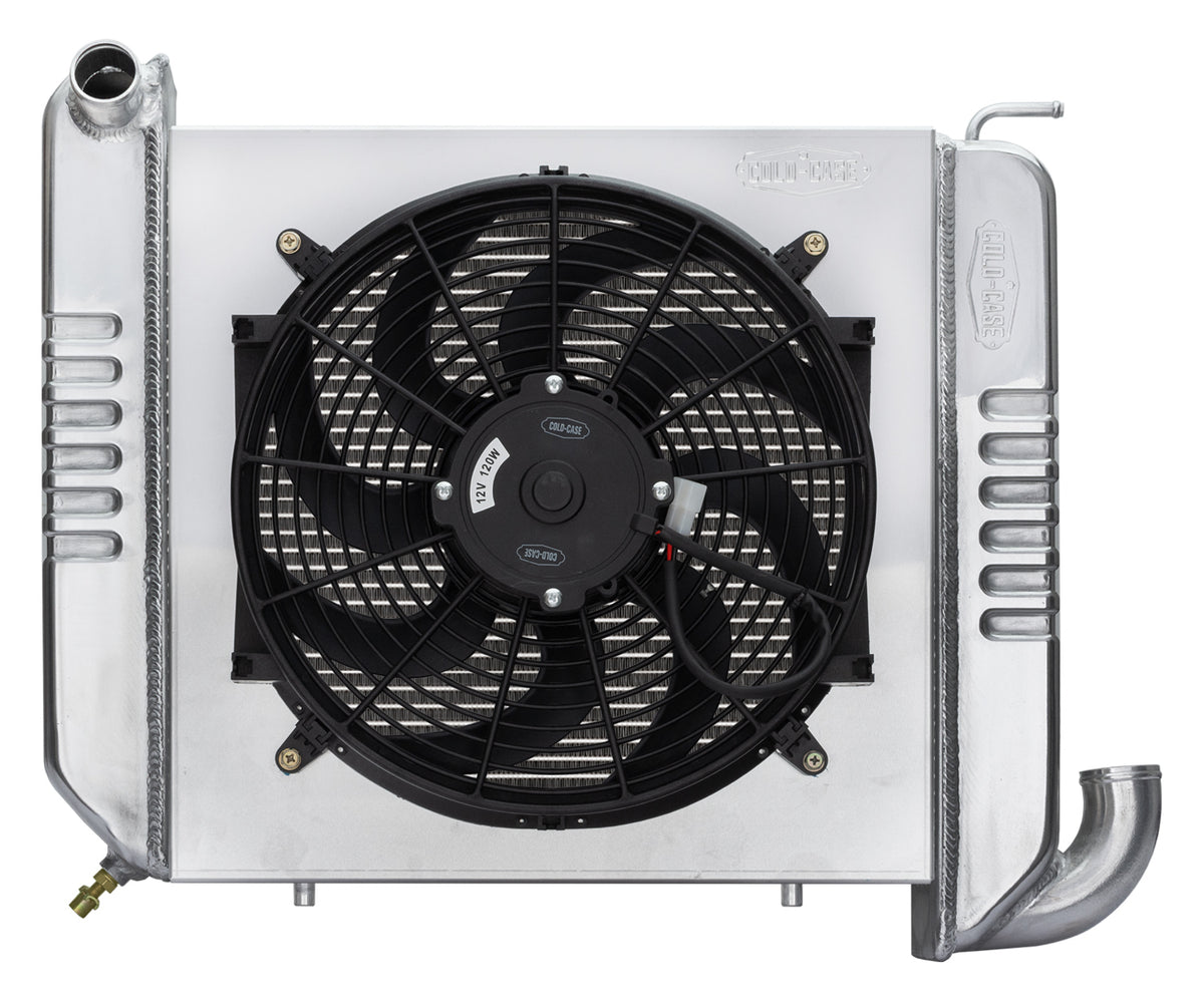 Cold Case Radiators 65-68 Corvette Radiator w/ 16in Fan Kit