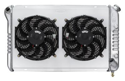 Cold Case Radiators 77-82 Corvette Radiator w/ Dual 12in Fan Kit