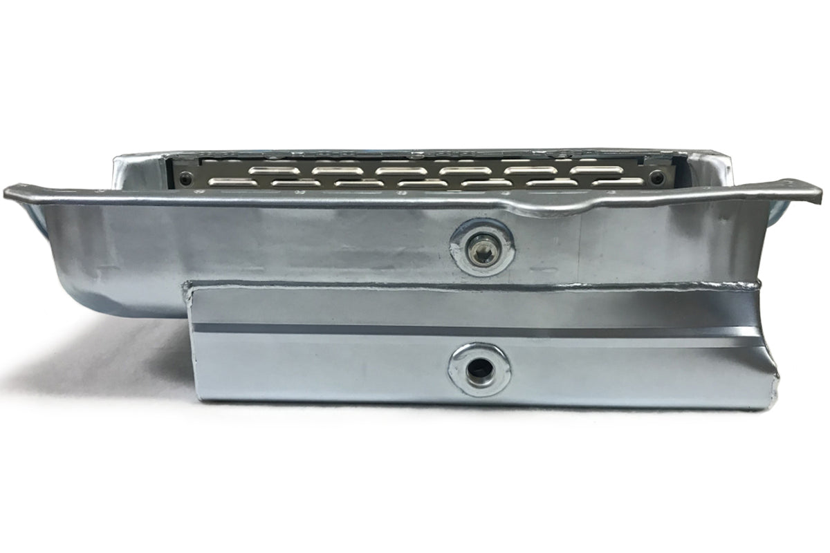 Champ Pans SBC Pro Series Oil Pan w/Kickout 6.5in Deep