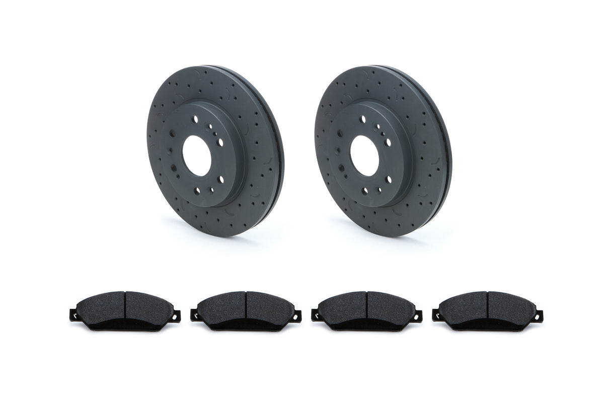 Hawk Performance Brake Rotor & Pad Kit Front GM