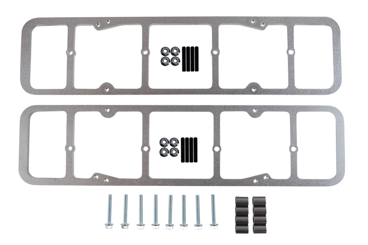 ICT Billet SBC Valve Cover Adapters 55-86 Perimeter Bolt