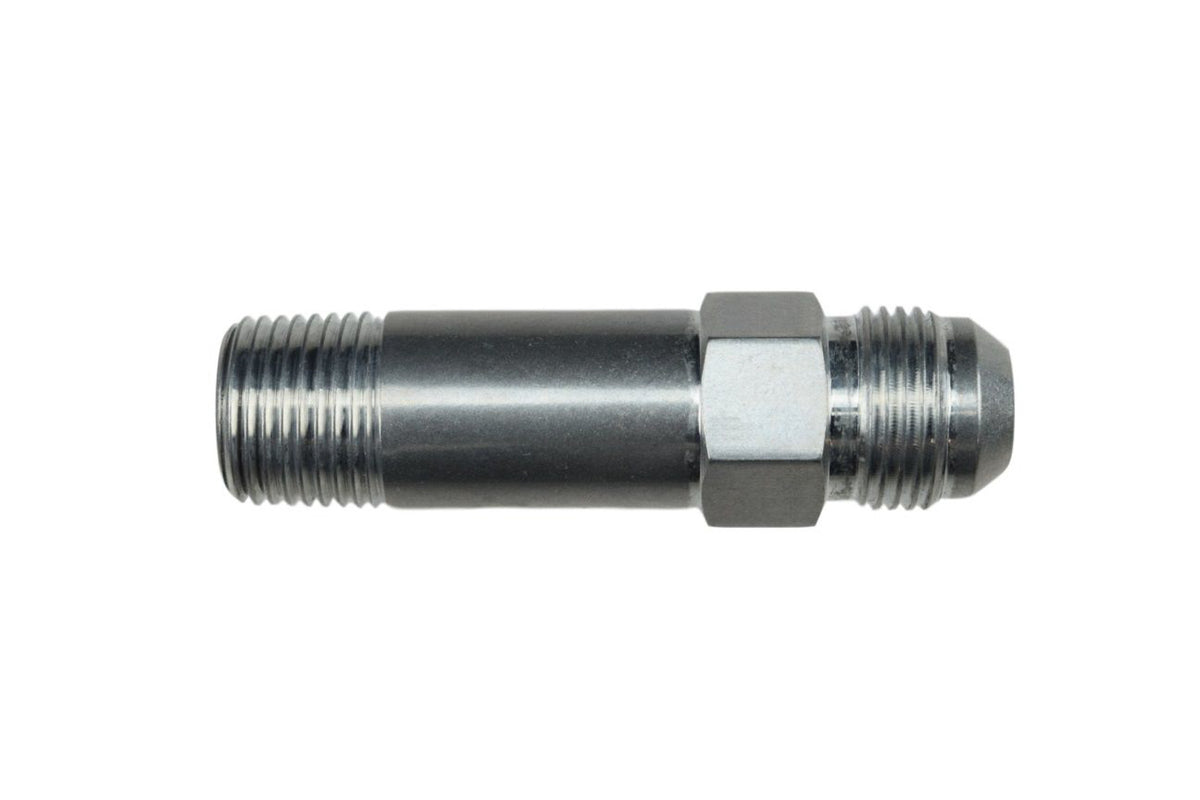 ICT Billet Turbo Oil Drain Flange E xt. 10AN Flare 1/2NPT