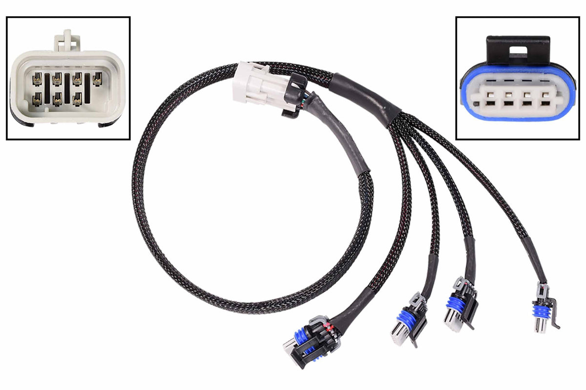 ICT Billet LS Remote Coil Mount Wir e Harness 30in