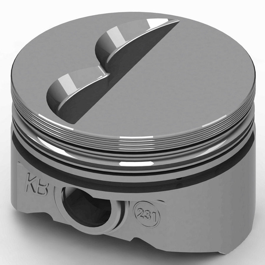 Kb Performance Pistons SBC Flat Top Piston Set 4.040 Bore -6cc
