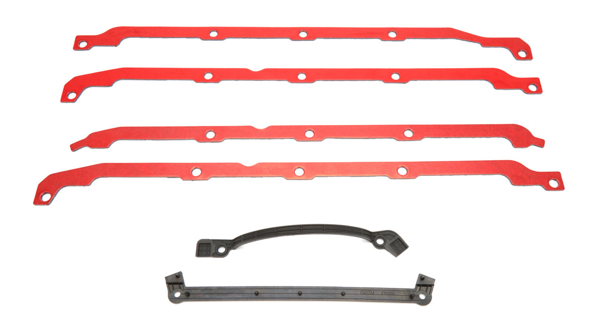 Mahle Clevite Oil Pan Gasket Set - BBC Gen-4 Notched Side Rail