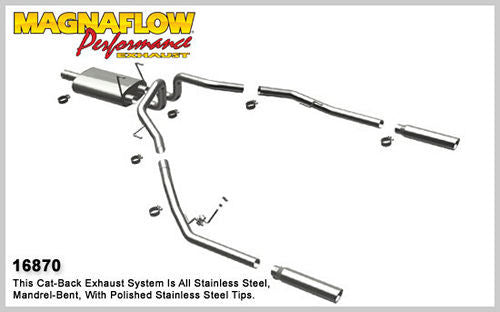 Magnaflow 09- Dodge Ram 5.7L Cat Back Exhaust System