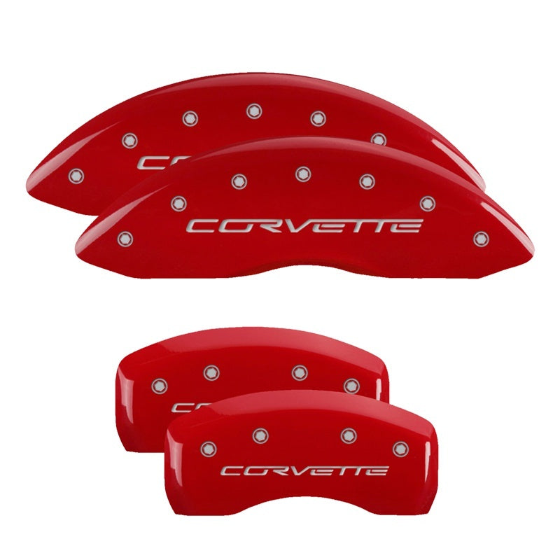 MGP 05-13 Corvette Caliper Covers Red
