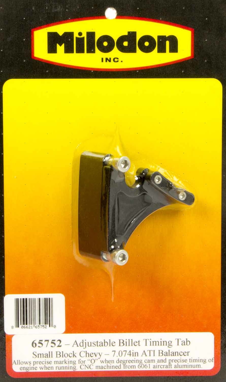 Milodon SBC Timing Pointer - 7.074 ATI Balancer