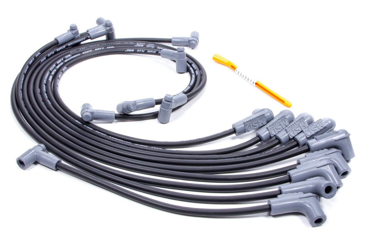 MSD 8.5MM Spark Plug Wire Set - Black