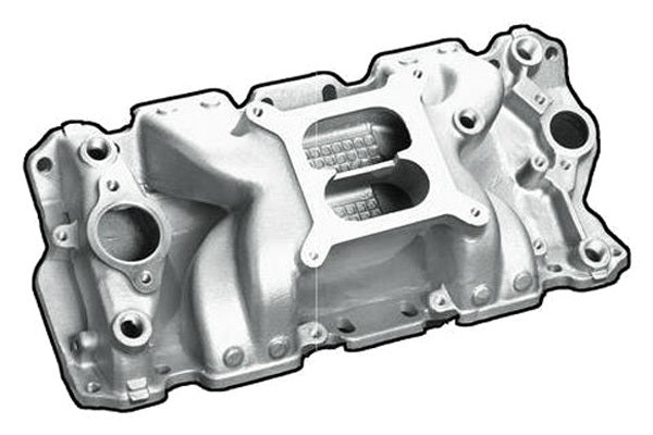 Professional Products SBC Power+Plus CrossWind Manifold - Satin