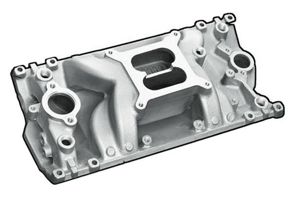 Professional Products SBC Crosswind Vortec Manifold - Satin