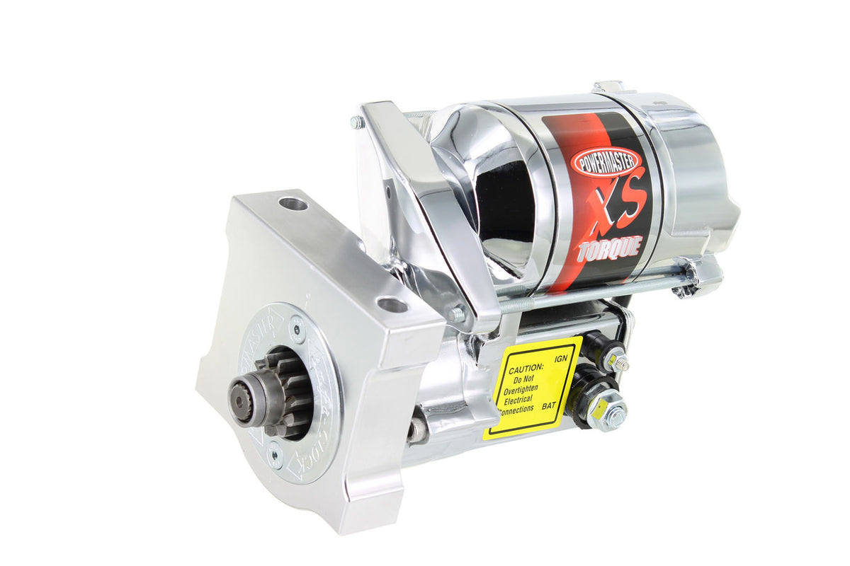 Powermaster XS Torque Starter GM LS Chrome Finish