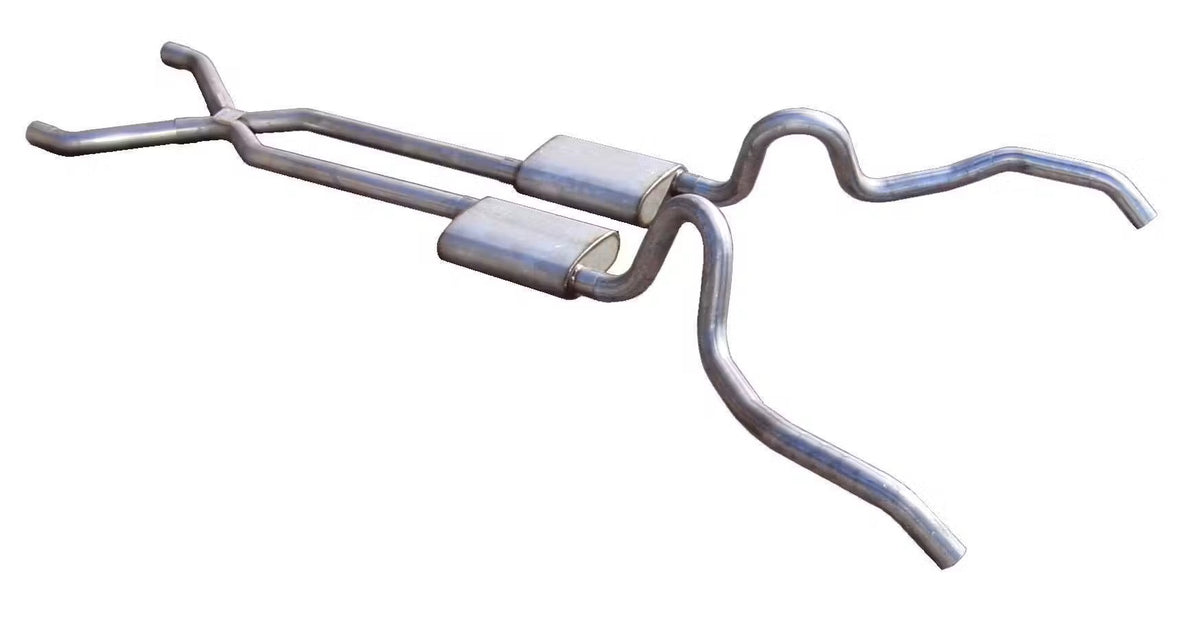 Pypes Performance Exhaust 62-67 Nova Crossmember Back Exhaust