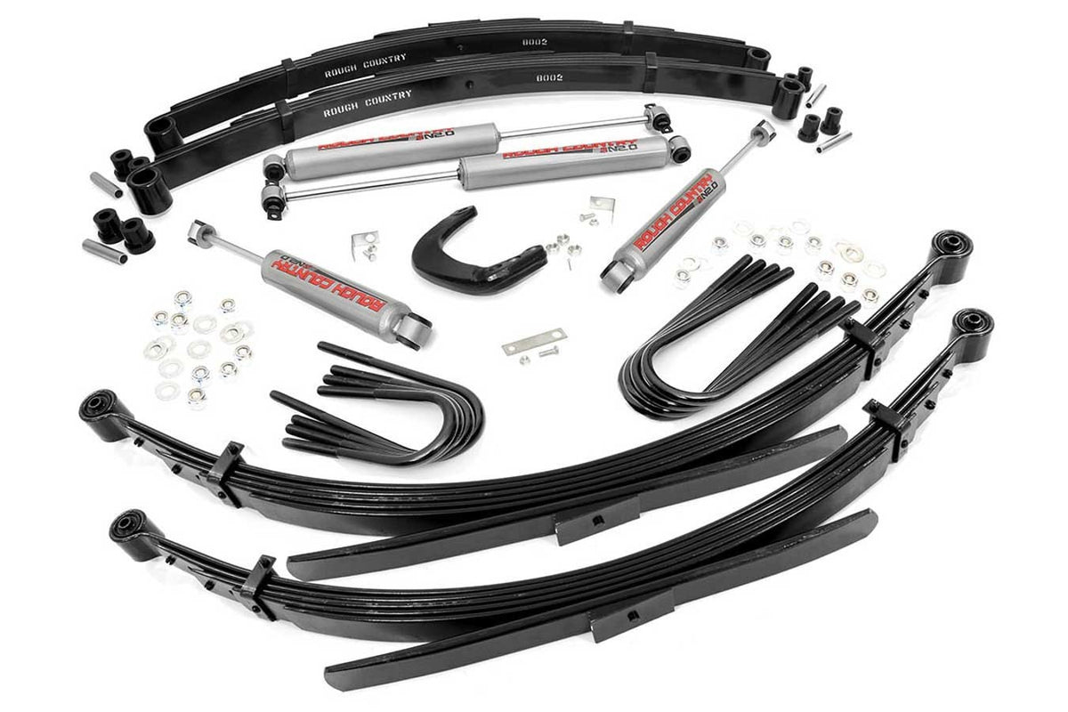Rough Country 4-inch Suspension Lift S Lift Kit