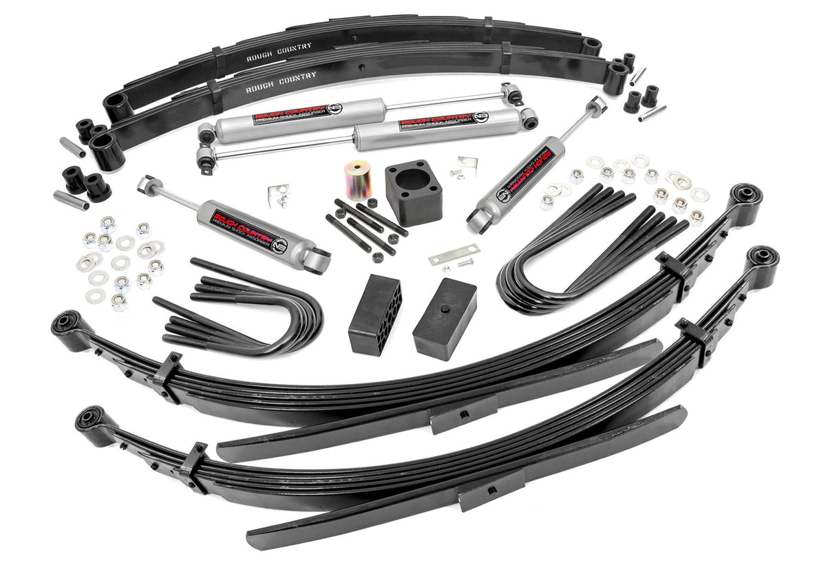 Rough Country 77-91 GM P/U 3500 6in Suspension Lift Kit