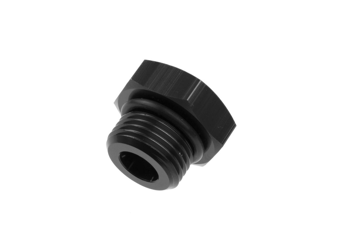 Redhorse Performance 6AN/JIC Straight O-Ring Port Plug Black