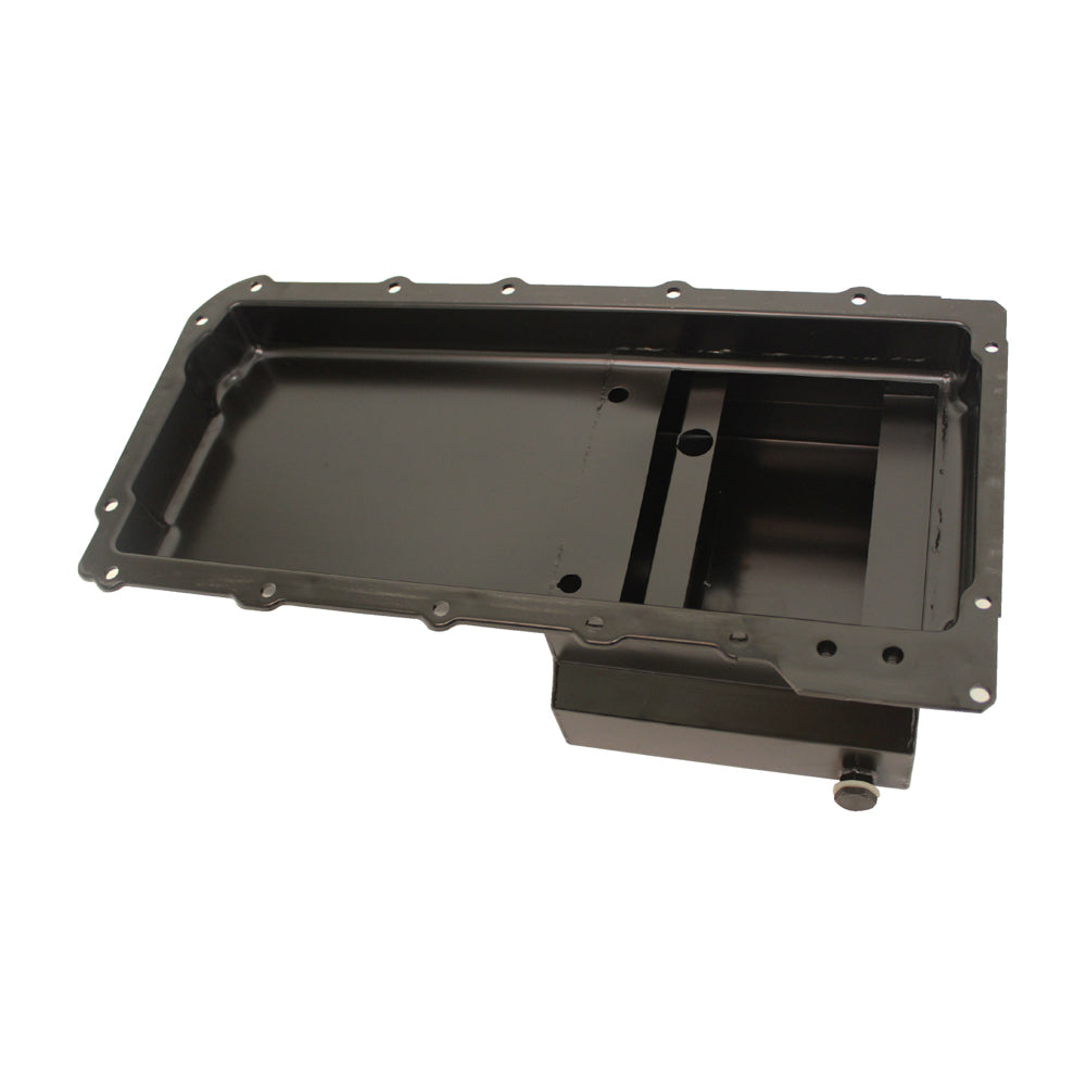 Racing Power Company GM LS1 Steel Oil Pan 7 Quart Black