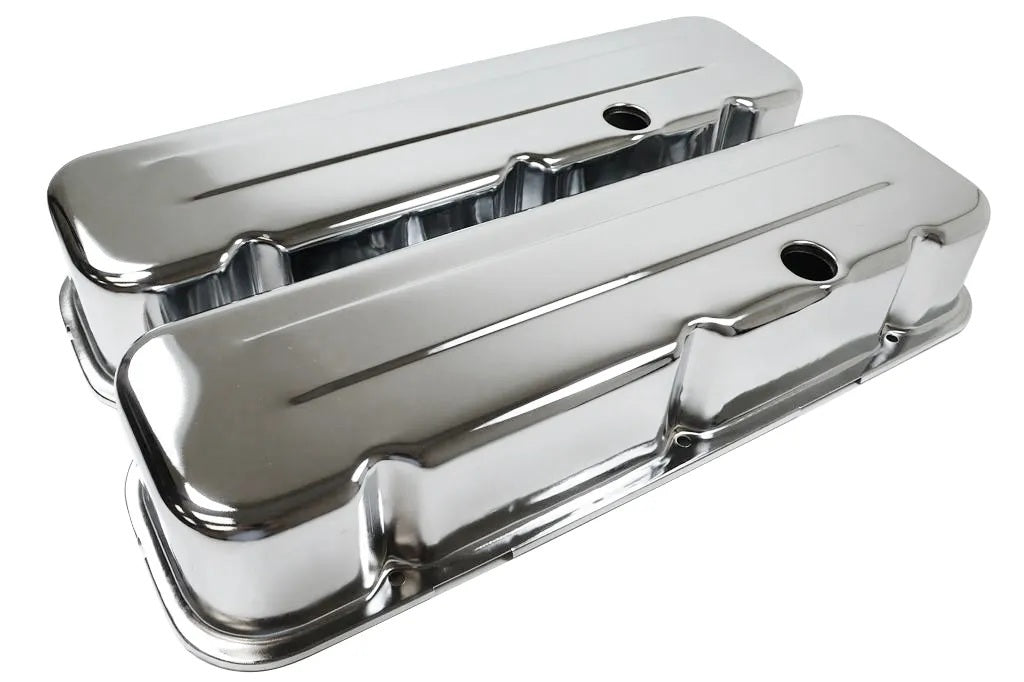 Racing Power Company Chevy 396-502 Short Val ve Cover Pair