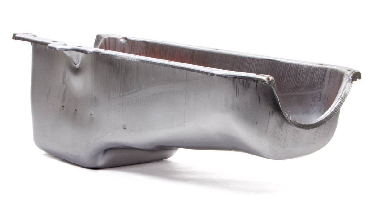 Racing Power Company 86- SBC Steel Stock Oil Pan Unplated