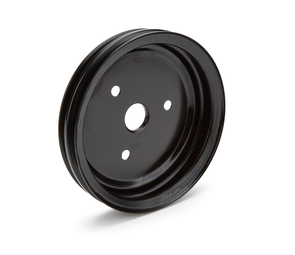 Racing Power Company SBC Crank Pulley Short Water Pump 2 Groove
