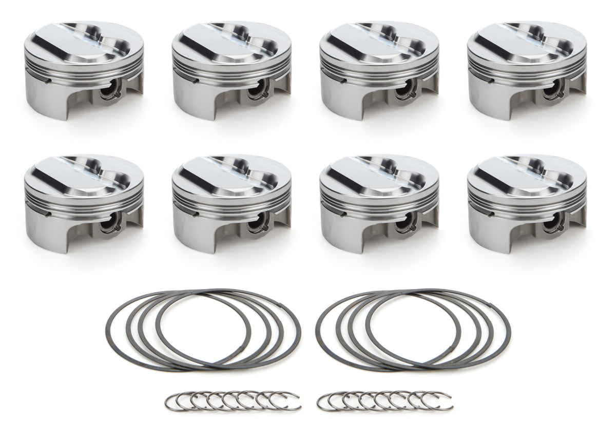 Race Tec Pistons SBC Dome Piston Set 4.030 Bore + 7.9cc