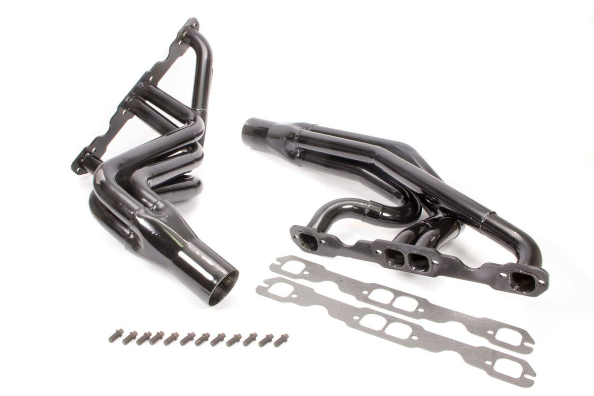 Schoenfeld Dirt Late Model Headers Crate Motor 1-5/8- 1-3/4