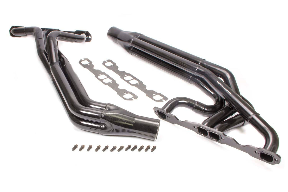 Schoenfeld Dirt Late Model Headers Crate Motor 3 Step