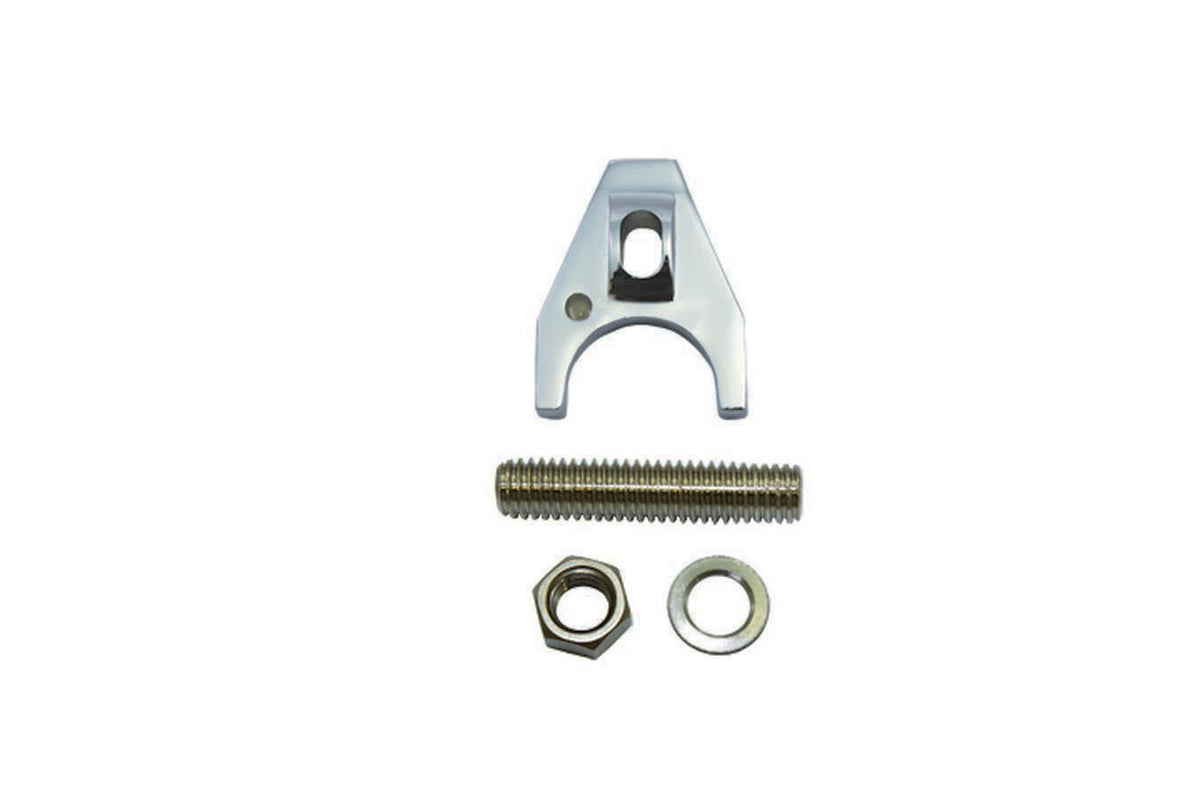 Specialty Products Company Distributor Hold Down Cl amp Chevy (Silver Billet