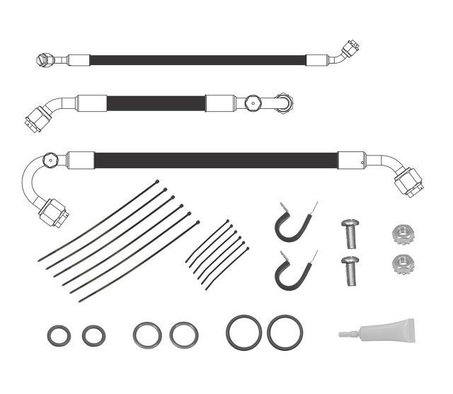 Vintage Air Standard Hose Kit 1969 Camaro