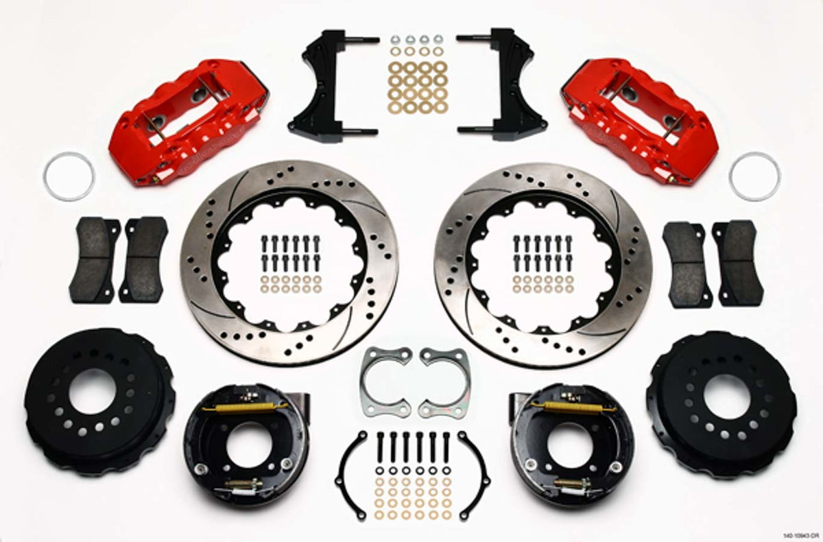 Wilwood Brake Kit Rear Chevy 12 Bolt 2.81in Offset