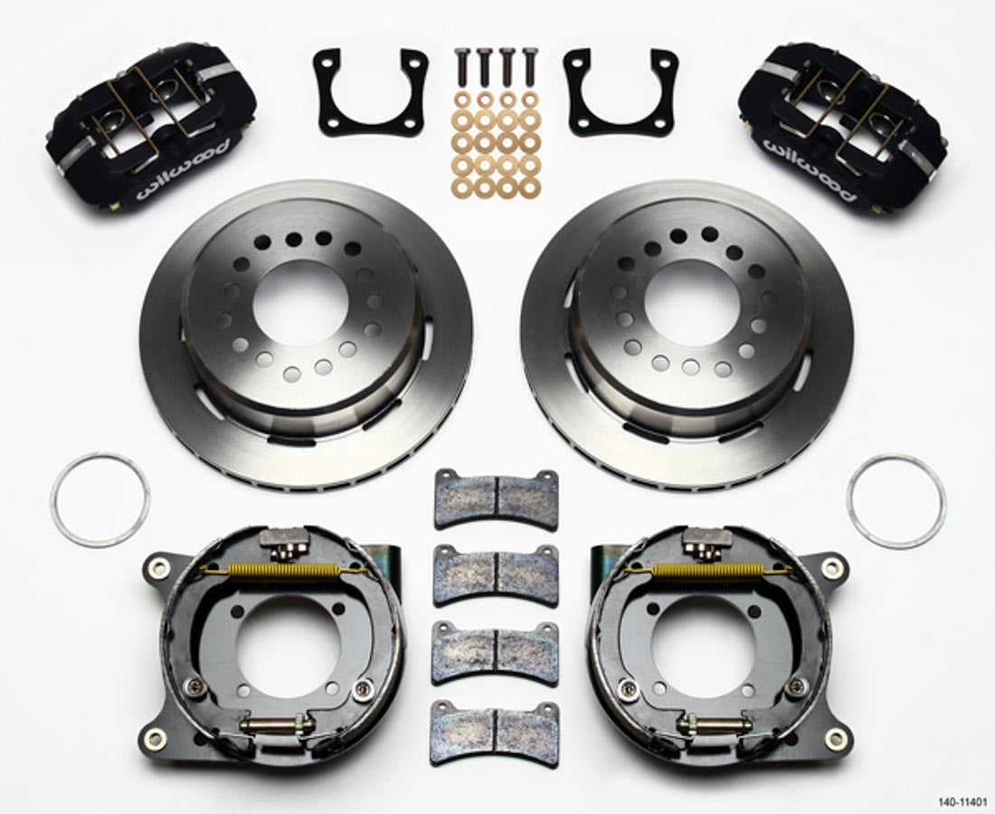 Wilwood Rear Disc Brake Kit w/ Park Brake 12 Bolt GM