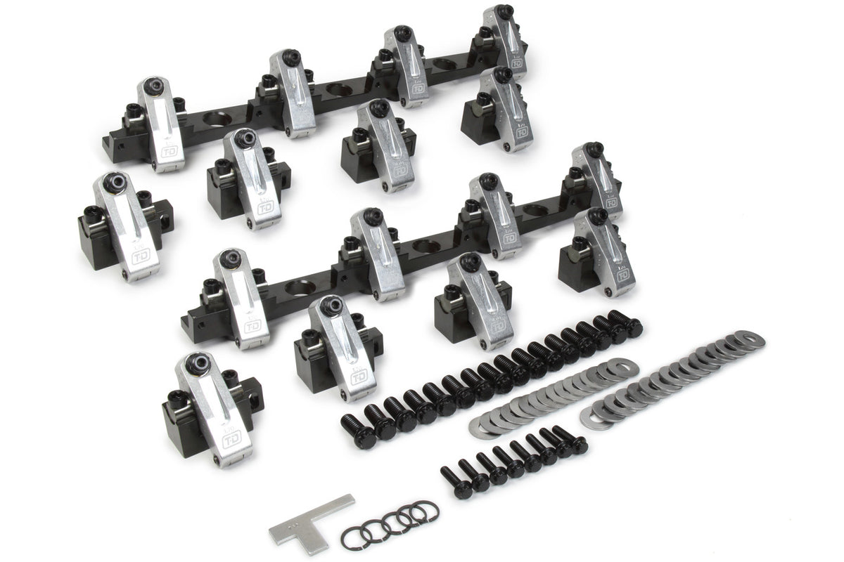 T And D Machine BBC Shaft Rocker Arm Kit 1.70/1.70 Ratio
