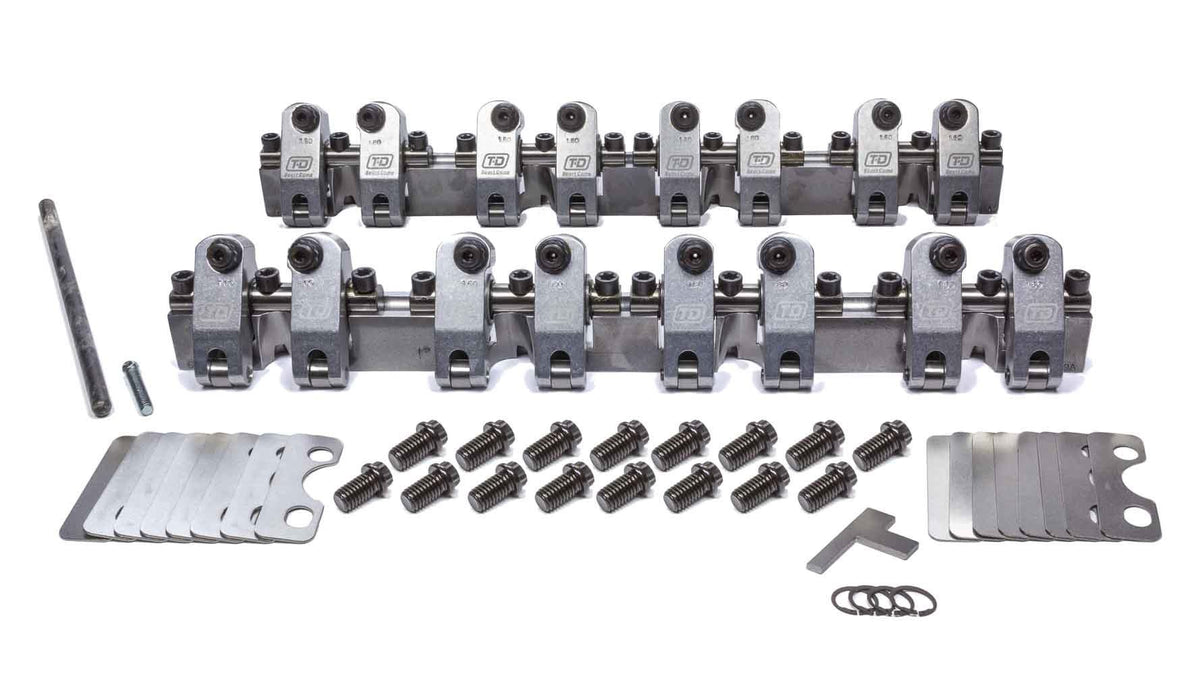 T And D Machine SBC 220 Sport Comp Shaft R/A Kit 1.60/1.50 Ratio