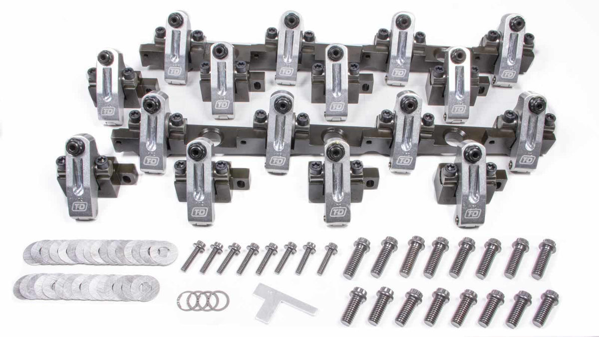 T And D Machine BBC Shaft Rocker Arm Kit 1.70/1.70 Ratio