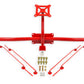 BMR 14-19 Chevrolet Corvette C7 Bolt-On Parachute Mount - Red