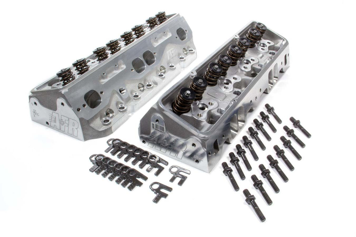 Air Flow Research SBC 180cc Street Heads 75cc S/P w/ Heat Riser