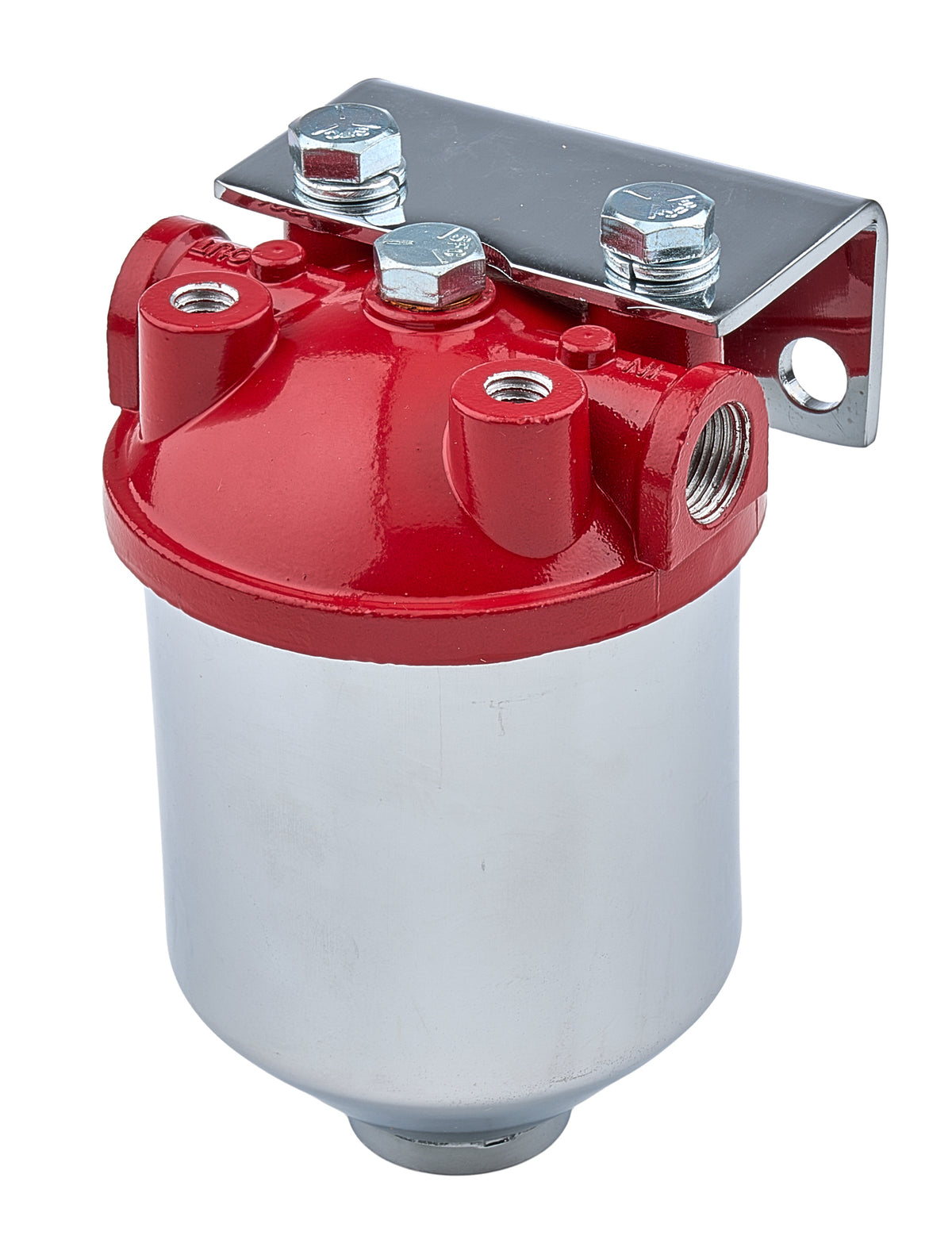 Allstar Performance Fuel Filter Chrome Canister