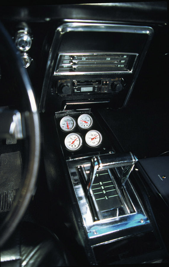 AutoMeter 2-1/16 4 Gauge Console Pod - 68-69 Camaro