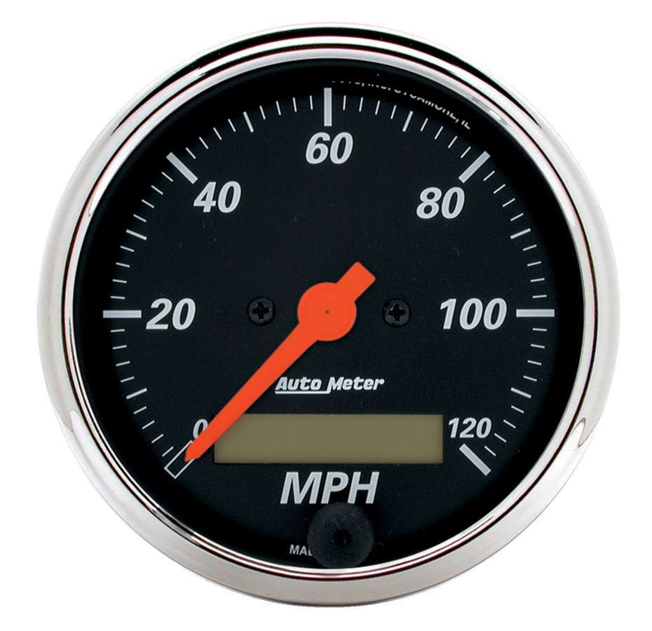 AutoMeter 3-1/8 D/B Street Rod Speedo