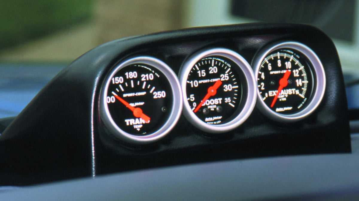 AutoMeter 2-1/16in Triple Gauge Pod- 98-02 Dodge Ram