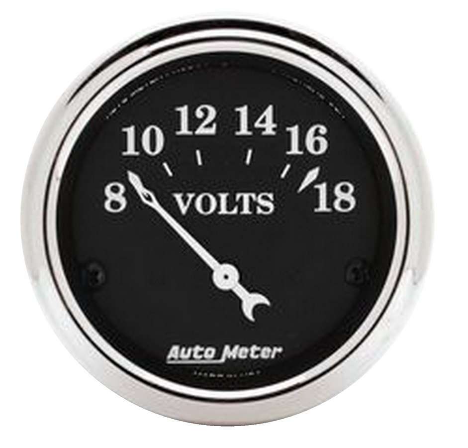 AutoMeter 2-1/16 O/T/B Voltmeter Gauge
