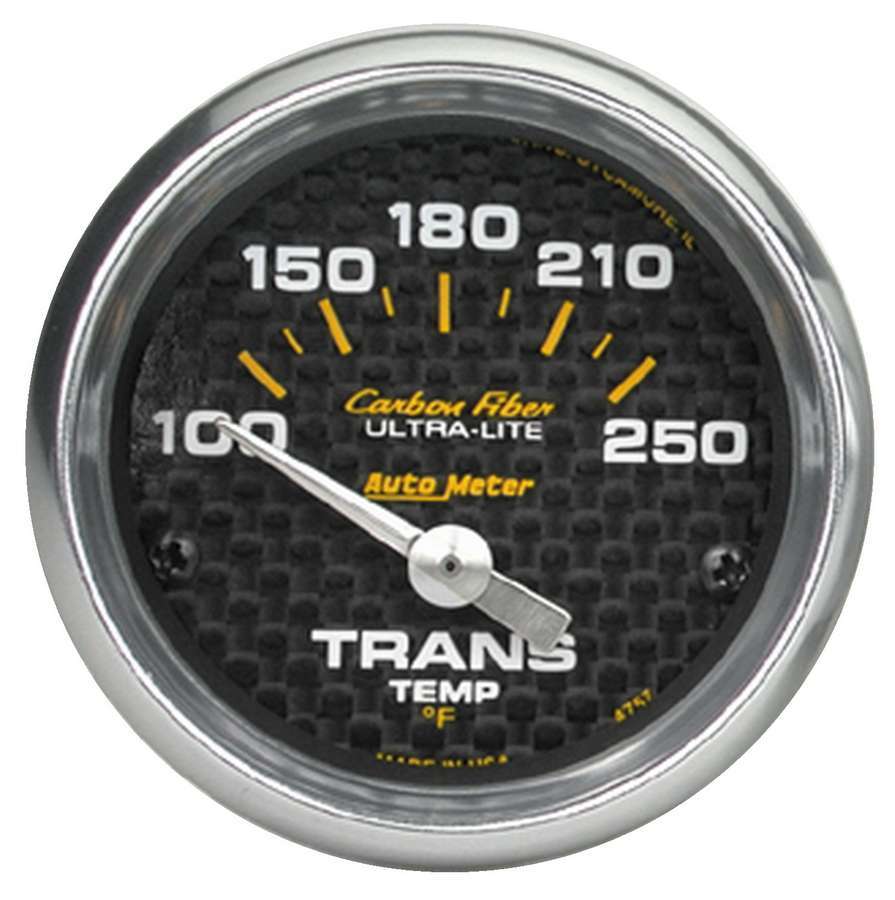 AutoMeter 2-1/16in C/F Trans. Temp. Gauge 100-250
