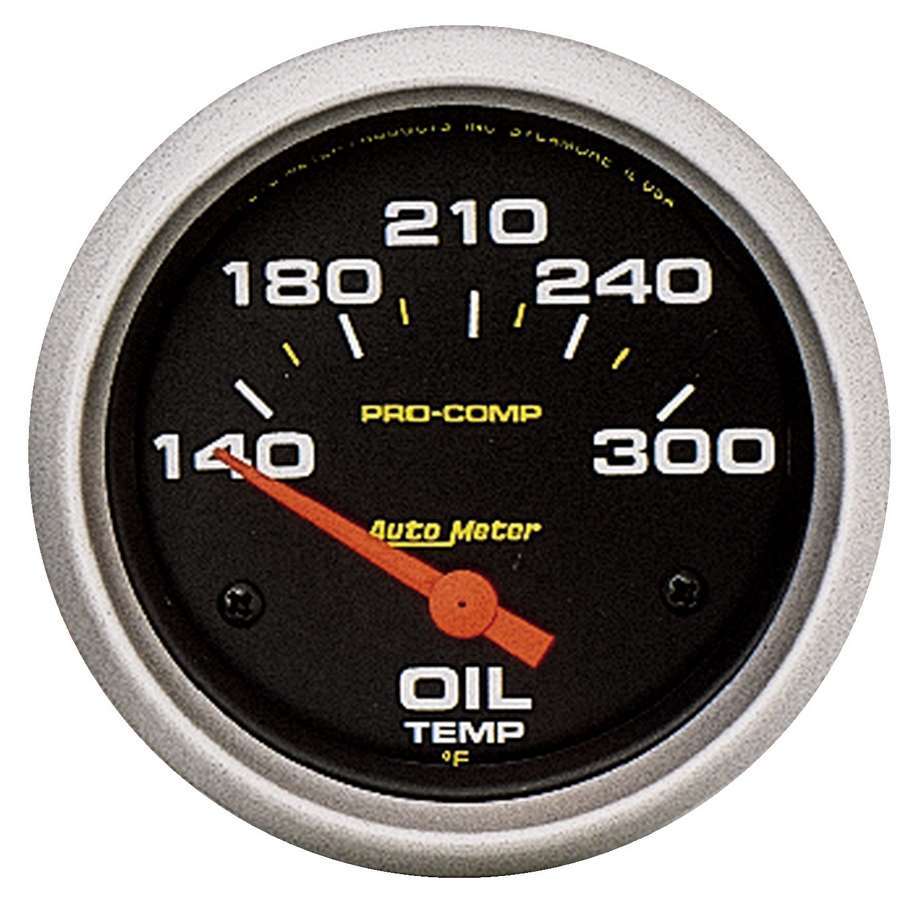 AutoMeter Pro-Comp 2-5/8in Oil Temp. 140-300 F. Elect.
