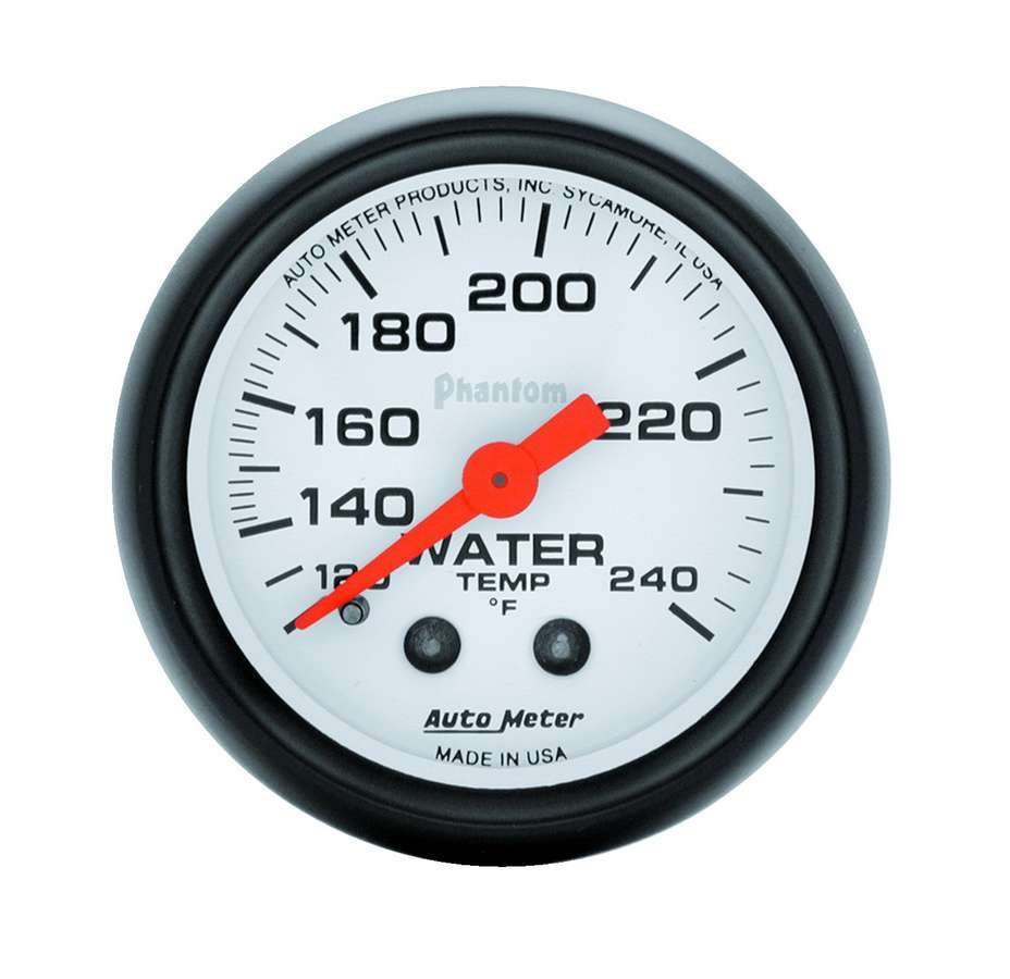 AutoMeter Phantom 2 1/16in Water Temp 120-240