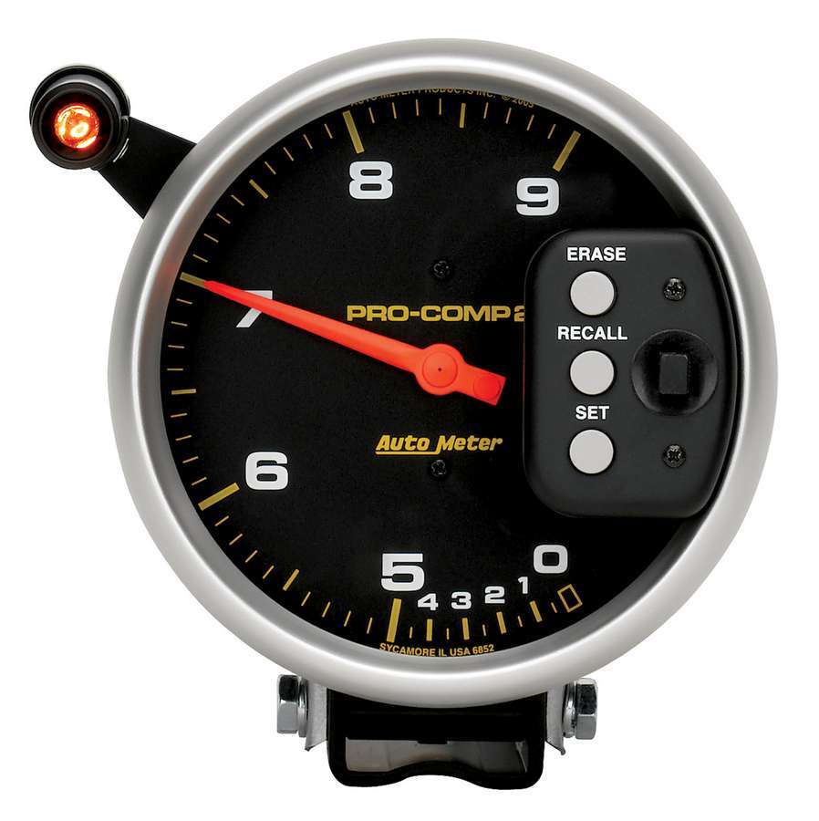 AutoMeter 5in P/C Tach Dual Range