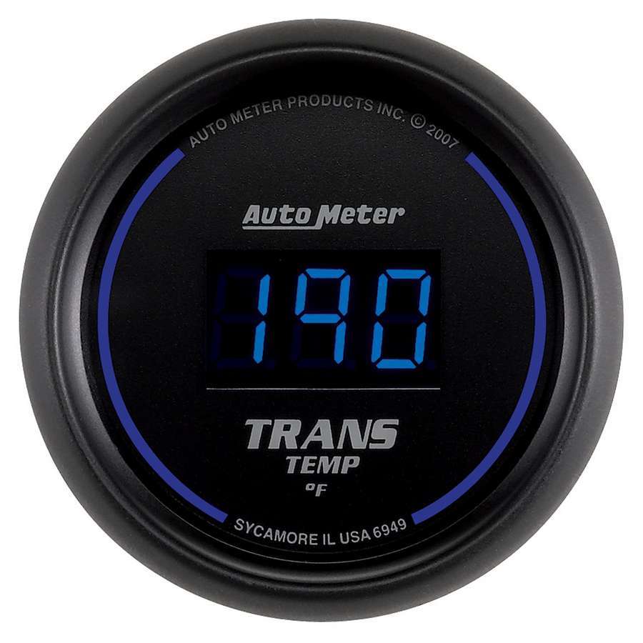 AutoMeter 2-1/16 CB Trans Temp Gauge Digital